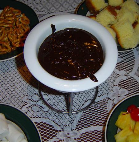 Chocolate Fondue. Photo by A Good Thing