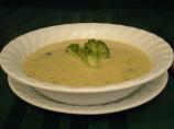 Broccoli Cheese Soup - 20 Minute fast and low fat