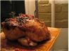 Pomegranate Glazed Cornish Game Hens. Recipe by Braunda
