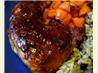 Grilled Chicken Breasts in Raspberry Vinegar Marinade. Recipe by Annie H