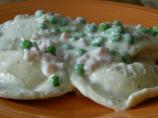Pierogies Alfredo
