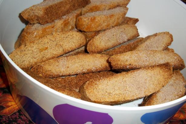 Cinnamon Sugar Biscotti. Photo by JenBlanchette