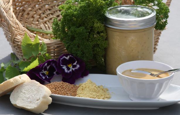 Delicious Homemade Dijon Mustard. Photo by Axe
