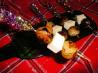 Balsamic Onion and Cheese Picks. Recipe by Cathleen Colbert