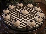 Mint Brownie Tart