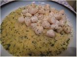 Bay Scallops with Lemon and Dill