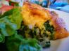 Easy Crustless Spinach Savoury Tart