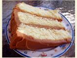1-2-3-4 Cake With Caramel Icing. Photo by ~Patrish