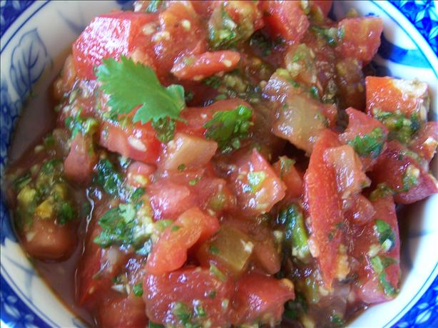 Wonderful Elephant Garlic Salsa. Photo by Rita~