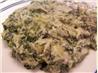 Creamy Swiss Spinach Bake. Recipe by Kittencalskitchen