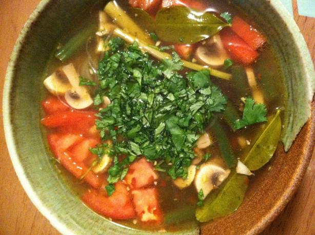 Thai Lemongrass and Chile Soup (Tom Yum). Photo by Stoykasaurus