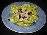 Butter Lettuce Salad With Bacon, Dried Cherries and Roquefort Vi