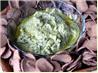 Chickpea Pesto Dip (or Pesto Hummus Dip). Recipe by Lightly Toasted