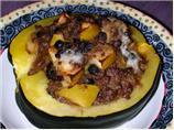 Image of Ground Beef And Apple Filled Acorn Squash Halves, Food Network Canada 