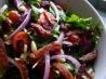 Garden Salad With Cranberries, Pine Nuts, and Bacon