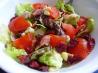 Garden Salad With Cranberries, Pine Nuts, and Bacon