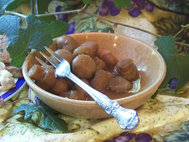 Greek Marinated Mushrooms. Photo by Mama's Kitchen (Hope)