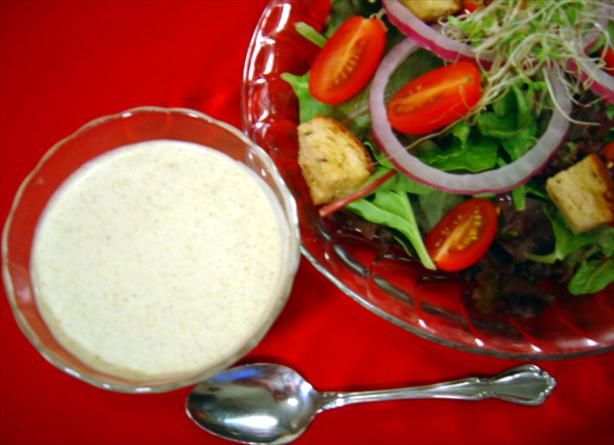 Curried Yogurt Dressing. Photo by Sue Lau
