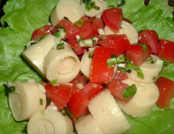 Hearts of Palm Parmesan Salad. Photo by Bergy