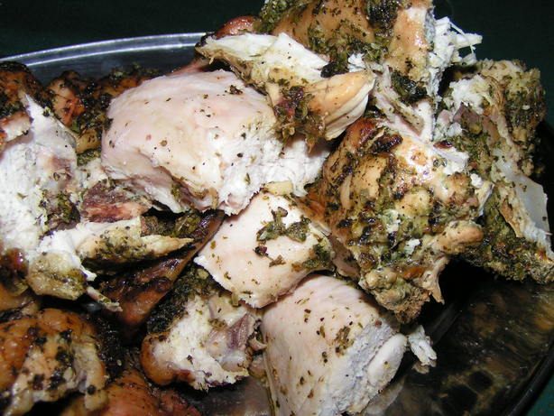 Barbecued Garlic Chicken. Photo by Chrissyo