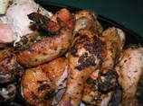 Barbecued Garlic Chicken. Photo by Chrissyo