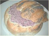 The "ultimate" Black Olive Dip in a Bread Bowl