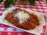 Spaghetti sauce with meat and chorizo. Recipe by JustJanS