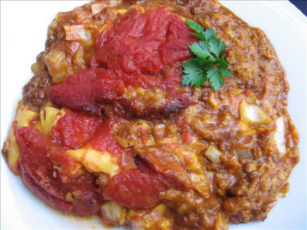 Emaw's Chili Pie. Photo by riffraff