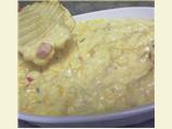 Hot Cheesy Onion Chip Dip