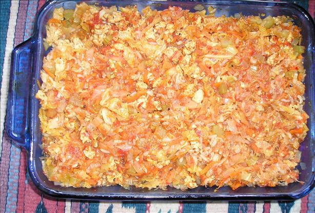 Cabbage Non-Rolls (Casserole). Photo by Jenny Sanders