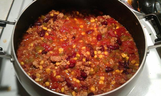 Ground Turkey Chili. Photo by Gabby B