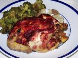 Stuffed Cornish Game Hens with Cranberry Glaze