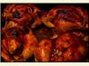 Stuffed Cornish Game Hens with Cranberry Glaze
