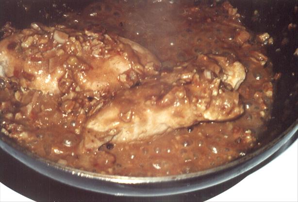 walnut chicken. Photo by Bergy