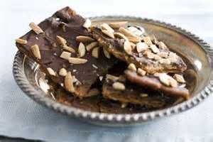 Chocolate Covered Toffee Matzo (Matzah). Photo by slhart5