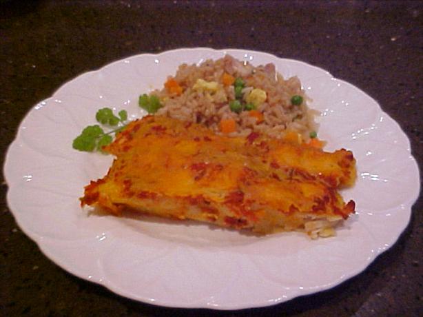 Chicken or Turkey Enchiladas with Sour Cream. Photo by LorenLou