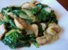 Creamed spinach with mushrooms and onions. Recipe by edwinna