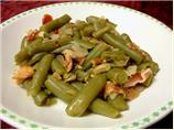 Green Beans with Bacon and Onion