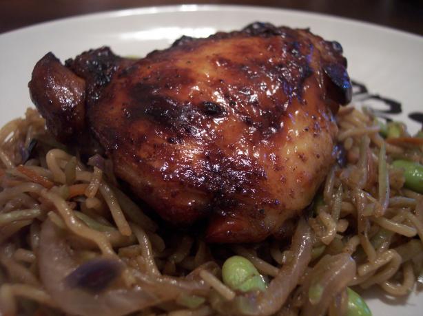 Soy Balsamic Chicken Thighs. Photo by jrusk