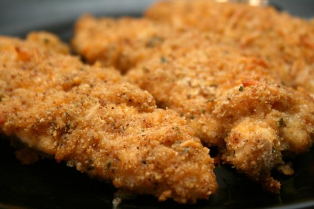 Kittencal's Moist Cheddar-Garlic Oven Fried Chicken Breast. Photo by CandyTX