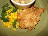 Kittencal's Moist Cheddar-Garlic Oven Fried Chicken Breast. Photo by BakingGuru