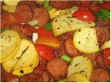 Italian Sausage with Tomatoes and Penne