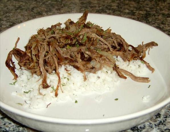 Vaca Frita (Cuban Shredded Beef). Photo by Marie Nixon
