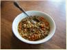 Brown Rice-Lentil Soup. Recipe by cuisinebymae