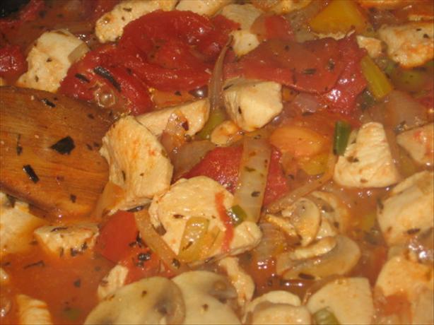 Italian Chicken and Tomatoes. Photo by Marlene.