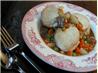 Biscuit Topped Steak Pie