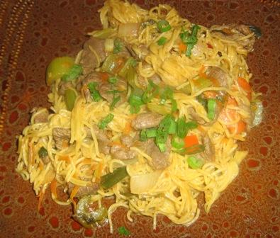 Korean Beef Noodles (Seoul Food). Photo by Jamilah's Kitchen