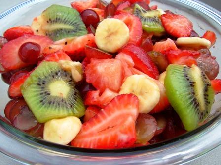 Honey Fruit Salad. Photo by HokiesLady