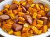 Herb-Roasted Butternut Squash and Sausages