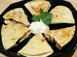 Ham and Gouda Quesadilla Snacks
